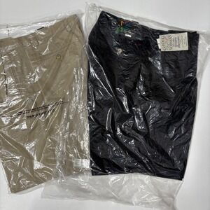 Greg Norman  Fundamental Cotton Wrinkle Resistant Shorts W32 New set of 2